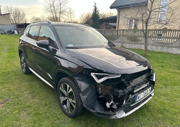 Seat Ateca cena 73900 przebieg: 18000, rok produkcji 2021 z Radomsko małe 154